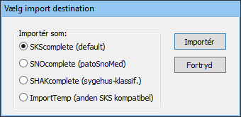 ImportSelect