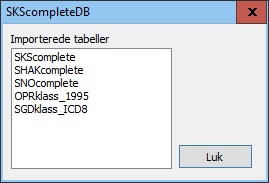 TablesList